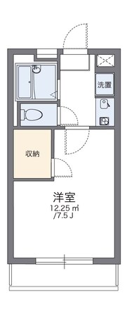 レオパレスＴＡＣＨＩＢＡＮＡの物件間取画像